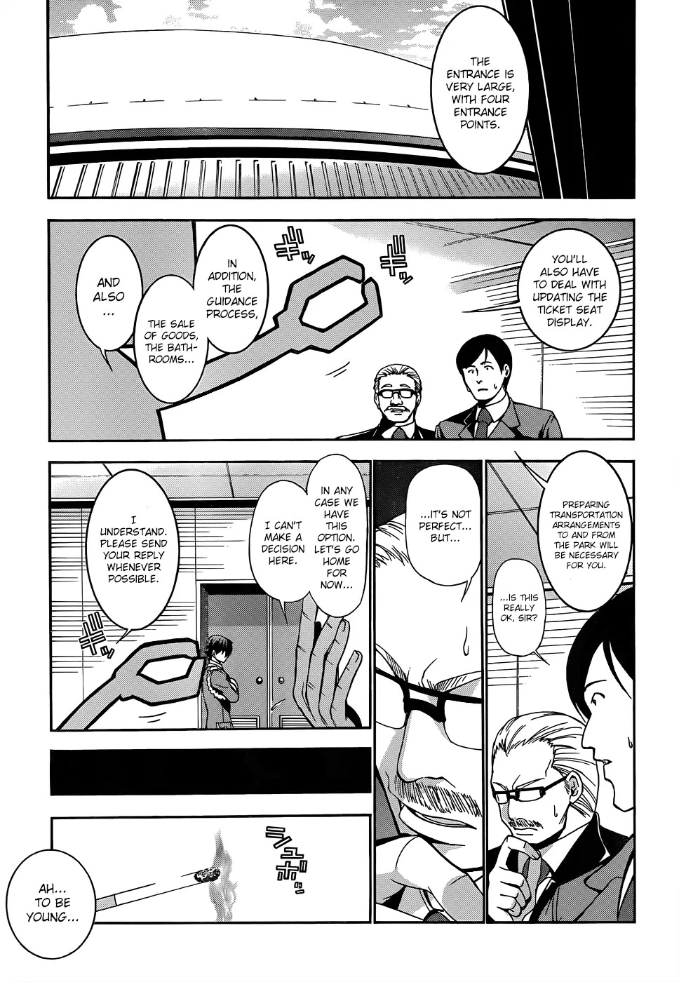 Amagi Brilliant Park Chapter 8 page 25 - Chapter 8: It Has Happened That a Video Where Guests Are Hit Got Uploaded 2