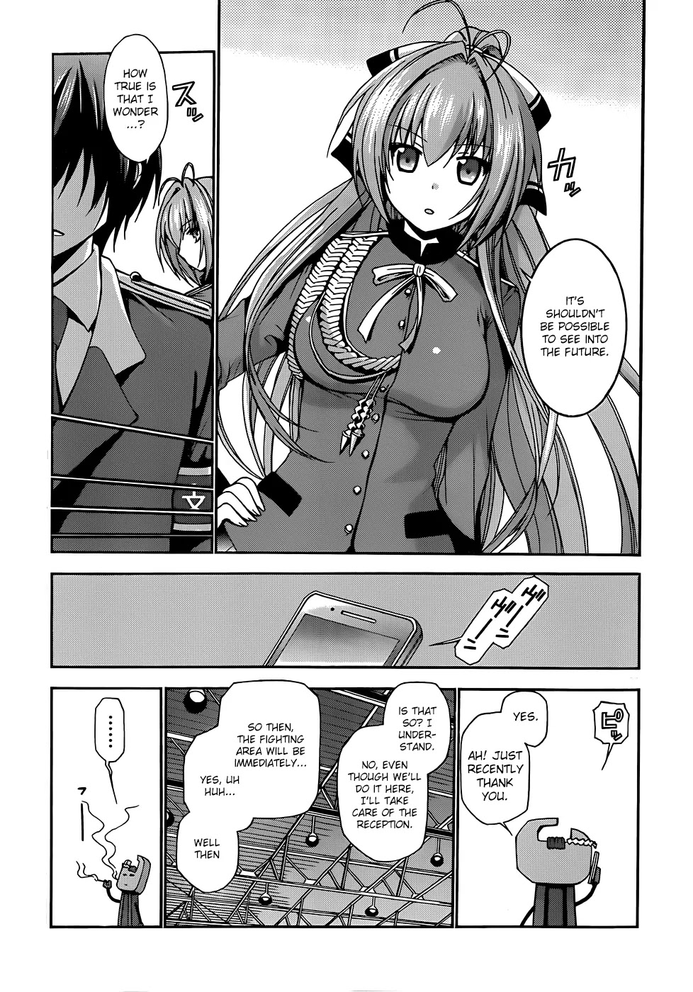 Amagi Brilliant Park Chapter 8 page 27 - Chapter 8: It Has Happened That a Video Where Guests Are Hit Got Uploaded 2