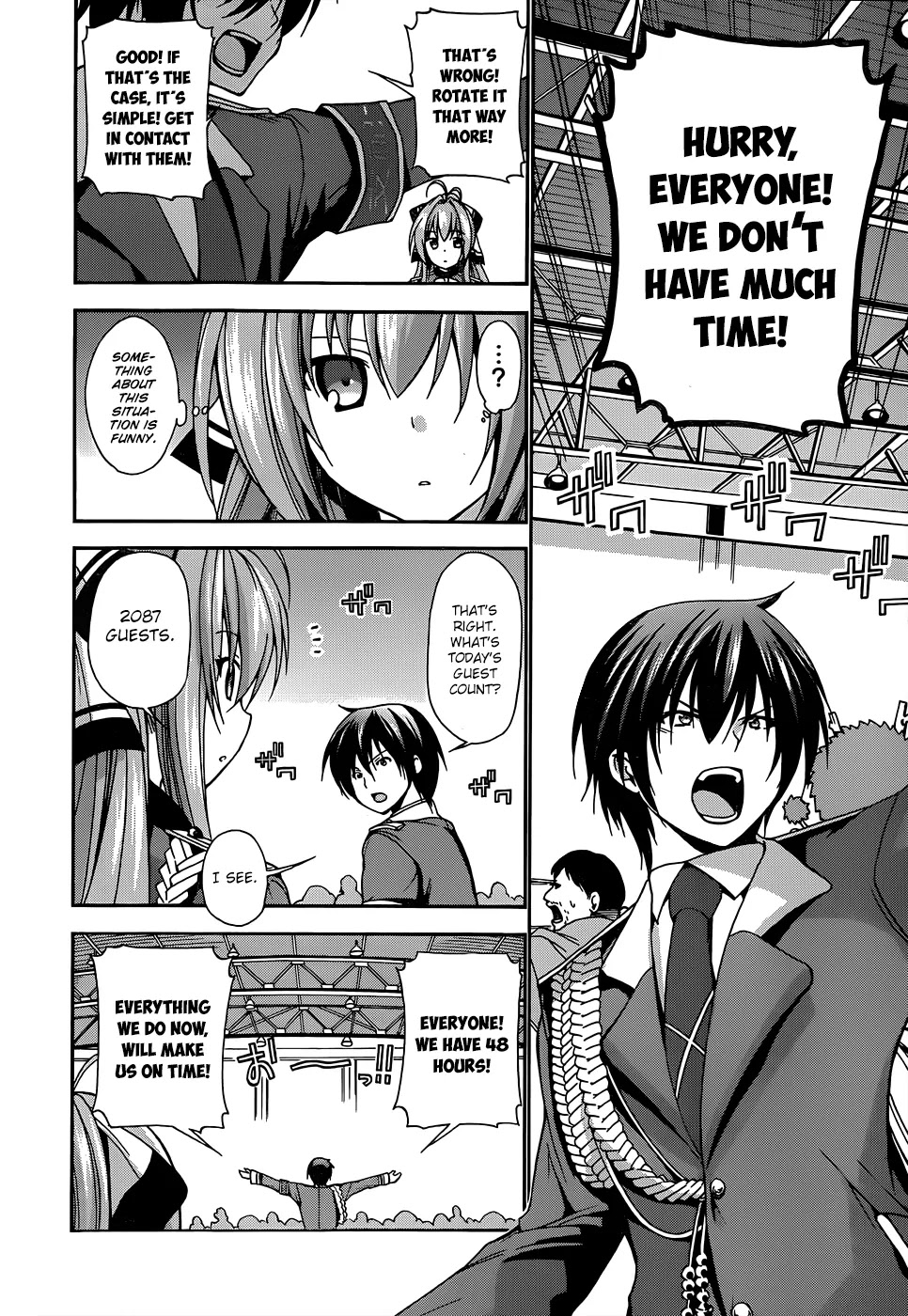 Amagi Brilliant Park Chapter 8 page 30 - Chapter 8: It Has Happened That a Video Where Guests Are Hit Got Uploaded 2