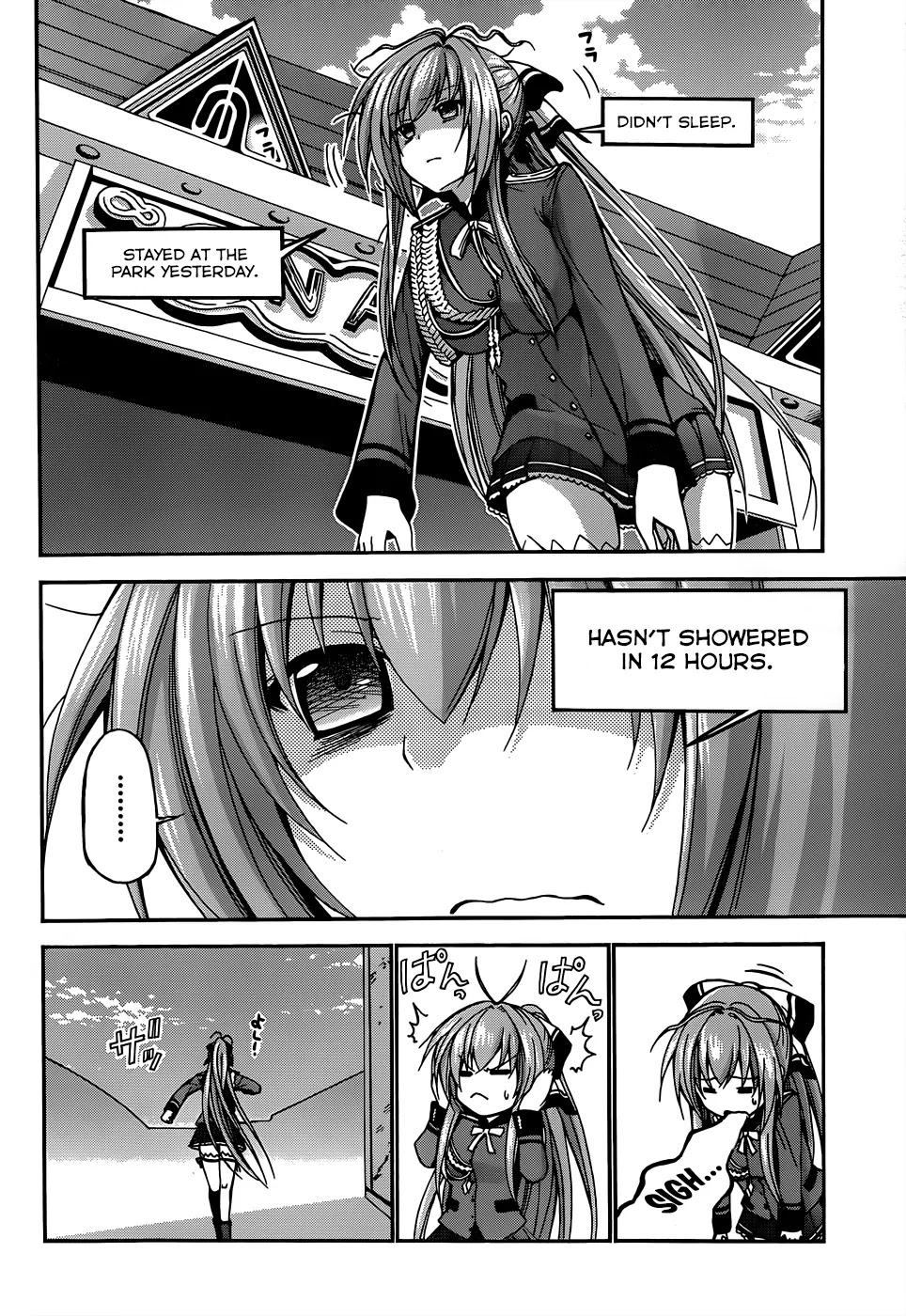 Amagi Brilliant Park Chapter 8 page 34 - Chapter 8: It Has Happened That a Video Where Guests Are Hit Got Uploaded 2