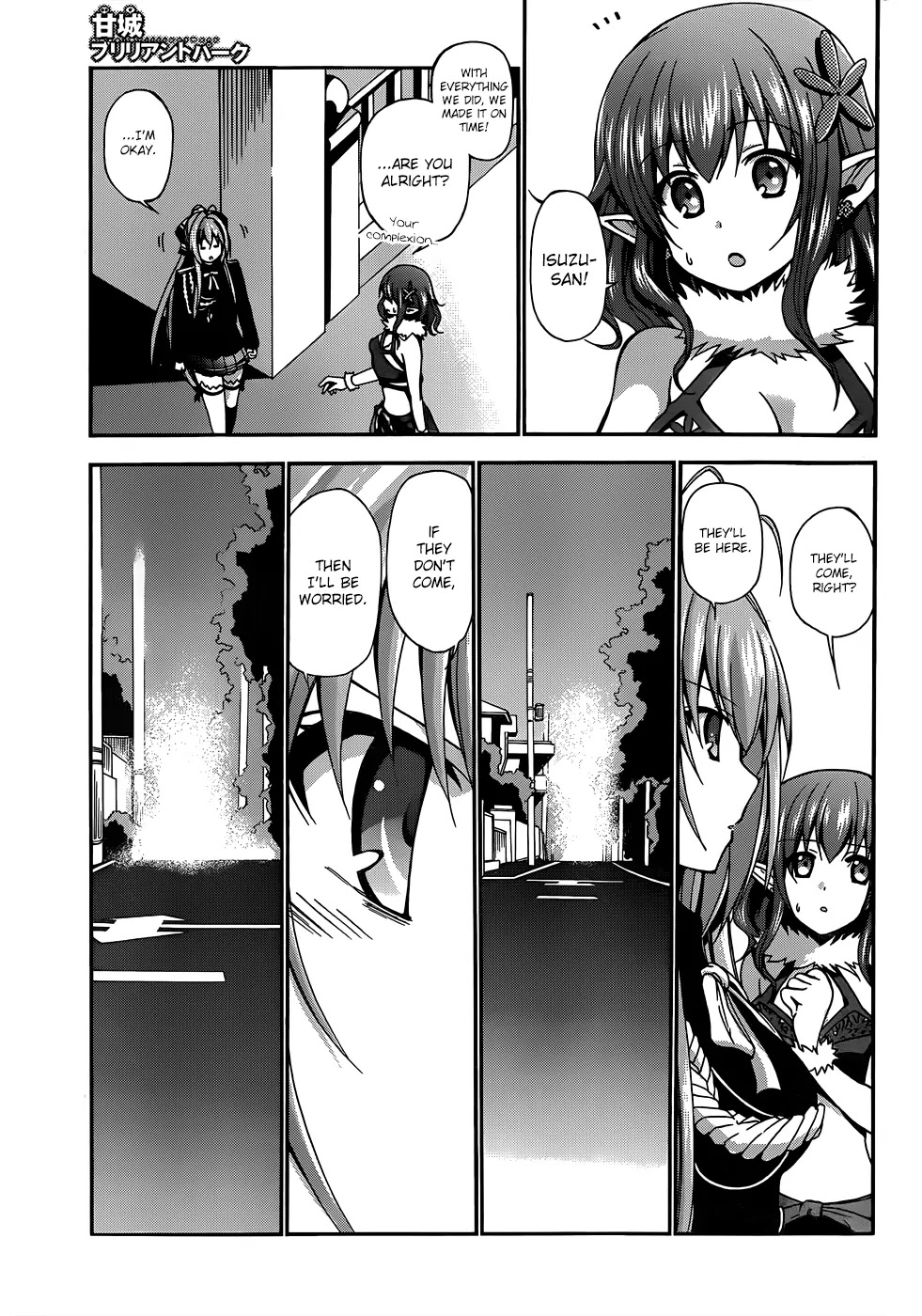 Amagi Brilliant Park Chapter 8 page 37 - Chapter 8: It Has Happened That a Video Where Guests Are Hit Got Uploaded 2