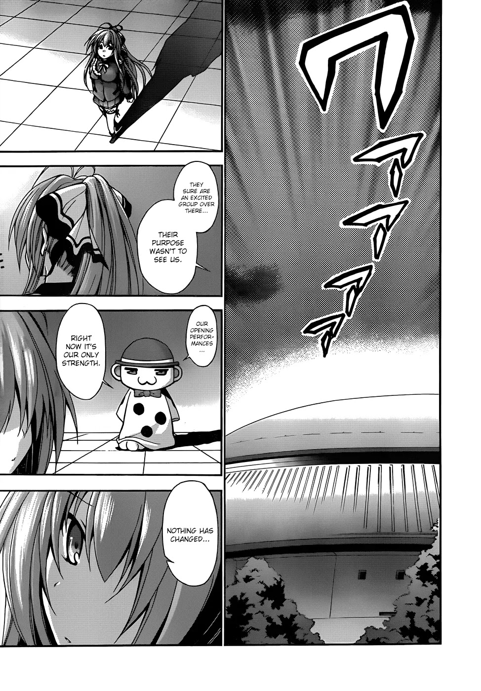 Amagi Brilliant Park Chapter 8 page 42 - Chapter 8: It Has Happened That a Video Where Guests Are Hit Got Uploaded 2