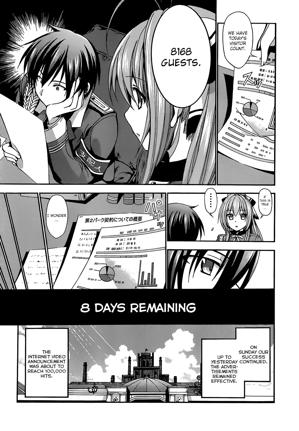 Amagi Brilliant Park Chapter 8 page 7 - Chapter 8: It Has Happened That a Video Where Guests Are Hit Got Uploaded 2