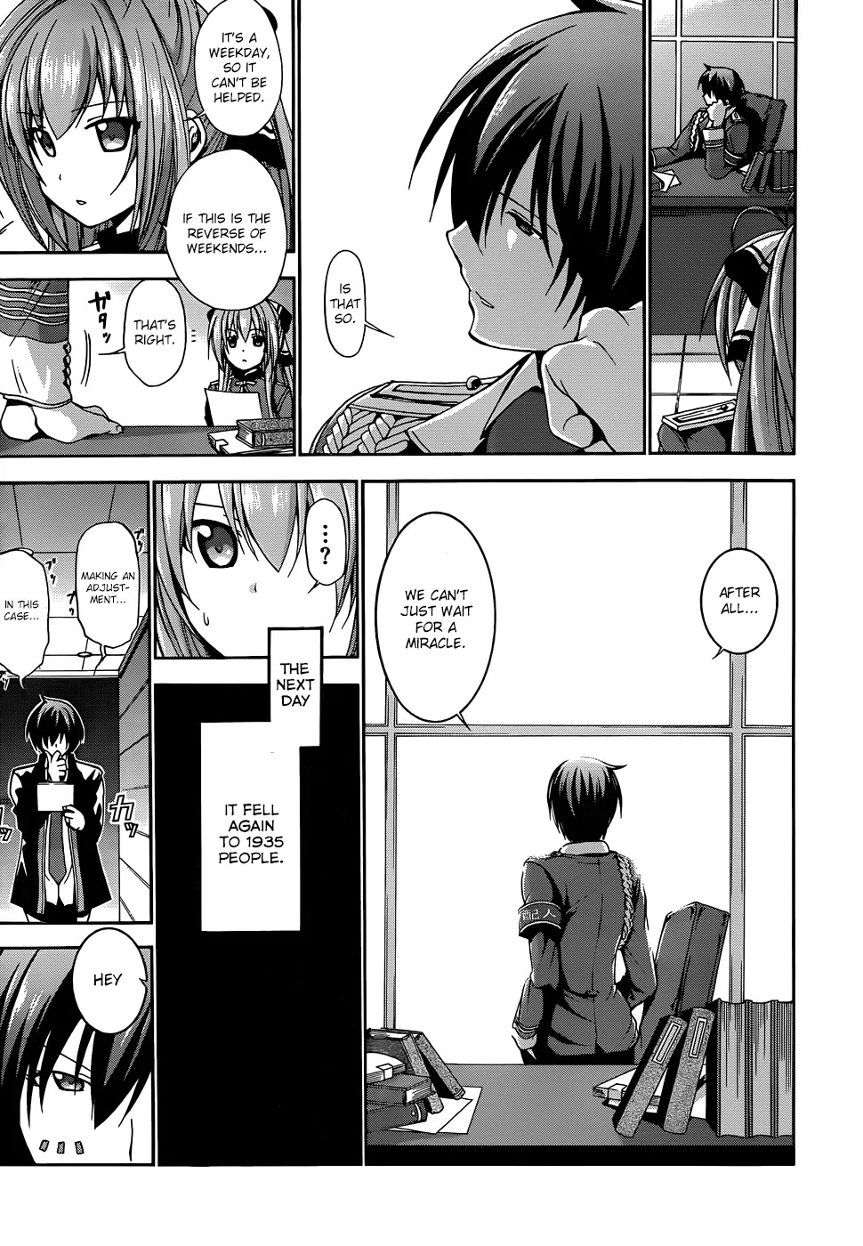Amagi Brilliant Park Chapter 8 page 9 - Chapter 8: It Has Happened That a Video Where Guests Are Hit Got Uploaded 2
