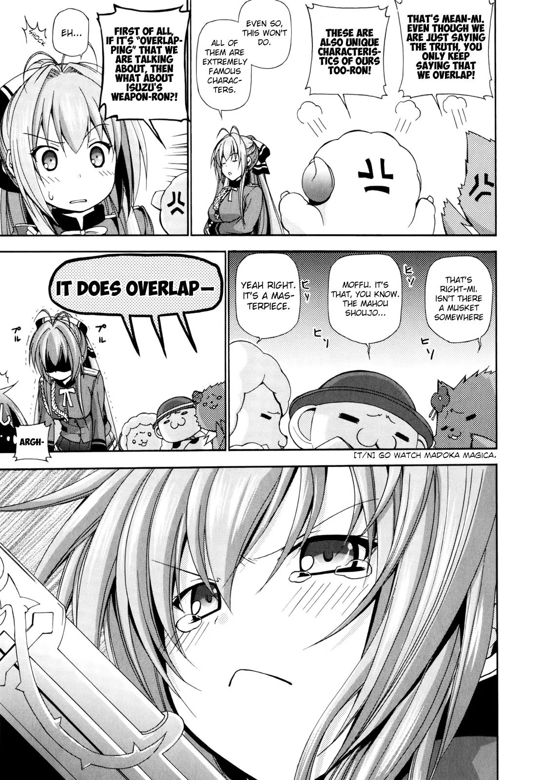 Amagi Brilliant Park Chapter 9 page 37 - Chapter 9: It Has Happened That a Video Where Guests Are Hit Got Uploaded 3