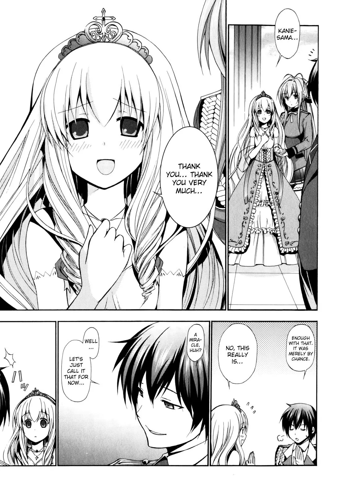 Amagi Brilliant Park Chapter 9 page 7 - Chapter 9: It Has Happened That a Video Where Guests Are Hit Got Uploaded 3