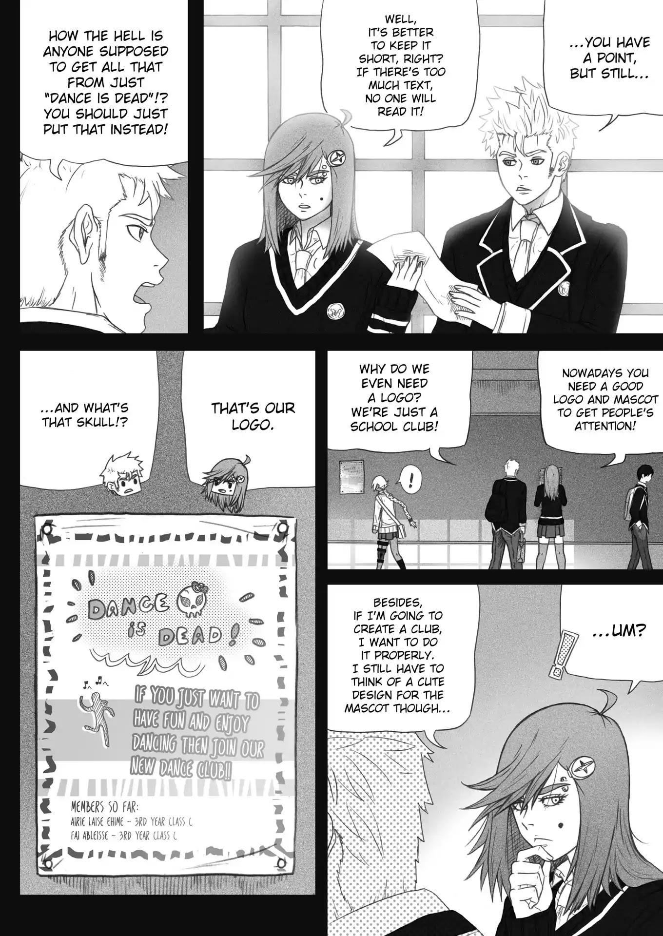 Amague! Chapter 4 page 14 - Chapter 4: Dance Is Dead (Part 3)