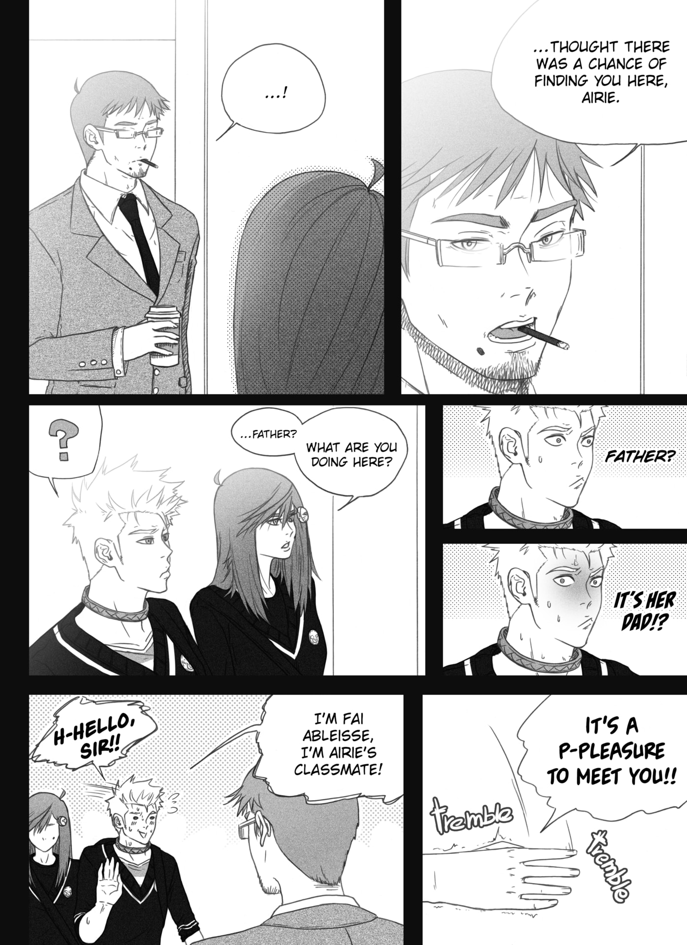 Amague! Chapter 8 page 3 - Chapter 8