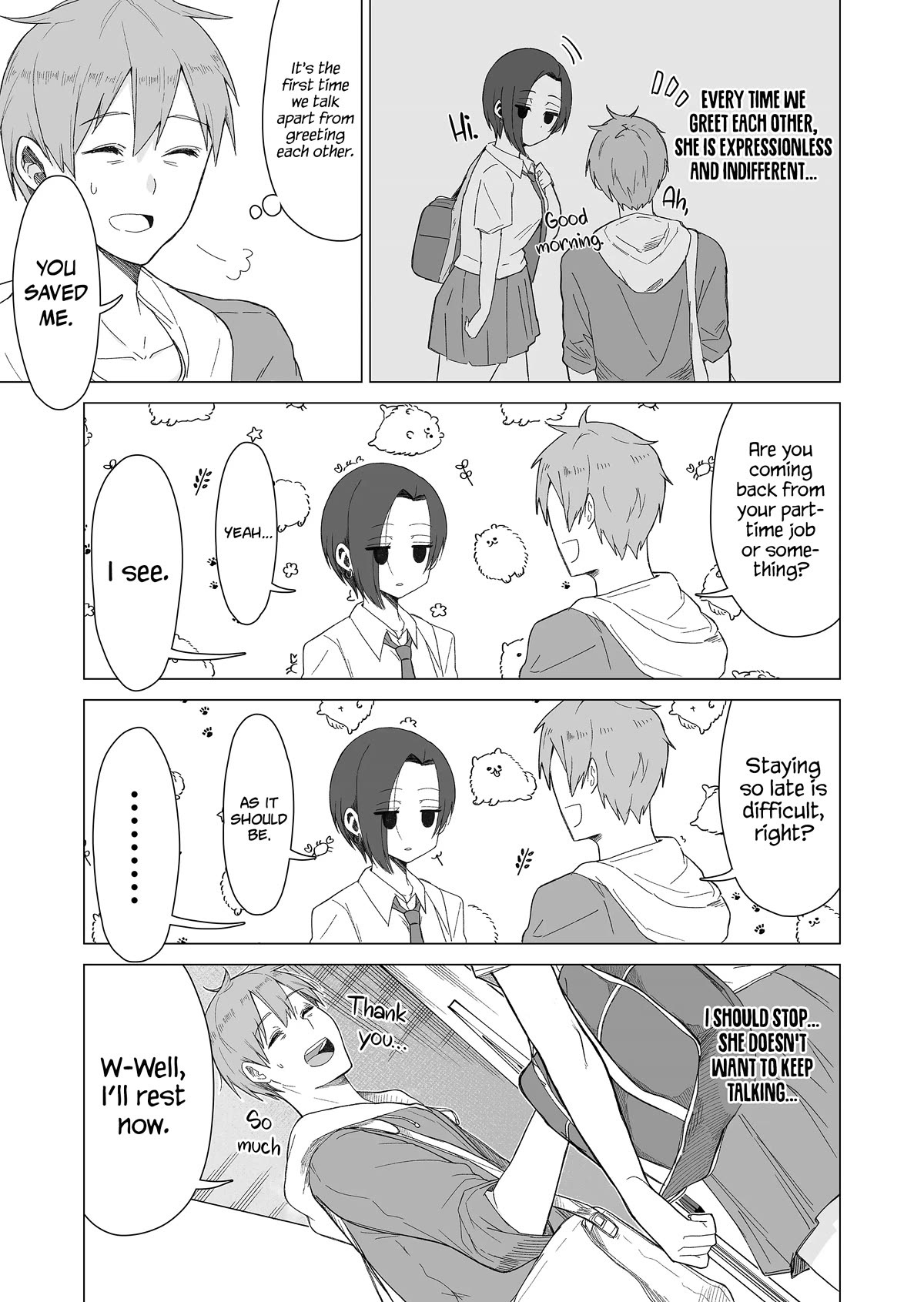 Amai-san Is Cold and Sweet Chapter 1 page 7 - Chapter 1