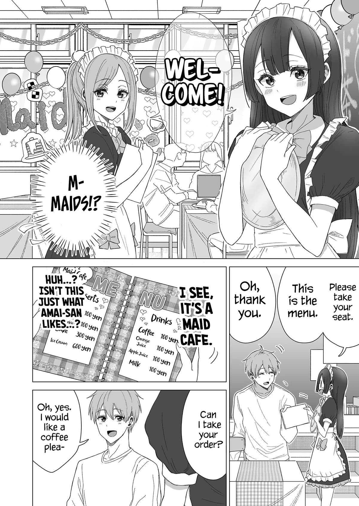Amai-san Is Cold and Sweet Chapter 17 page 3 - Chapter 17