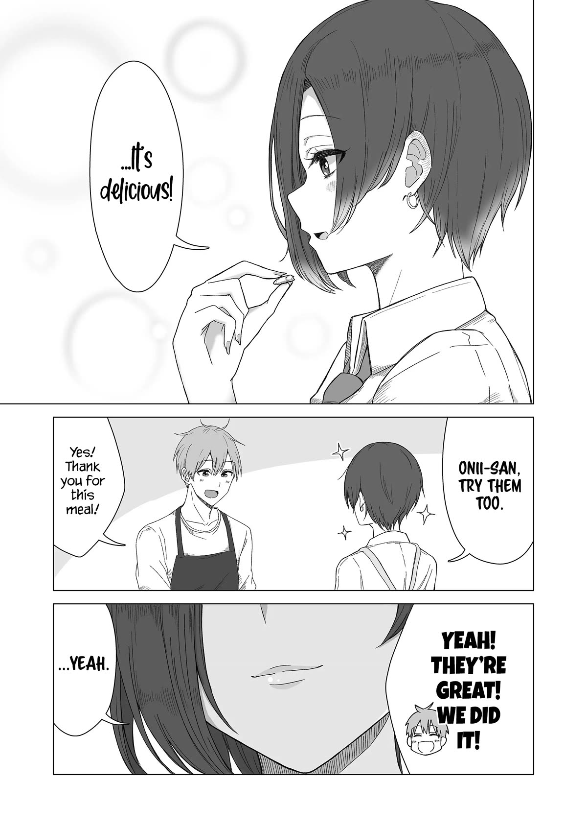 Amai-san Is Cold and Sweet Chapter 3 page 7 - Chapter 3