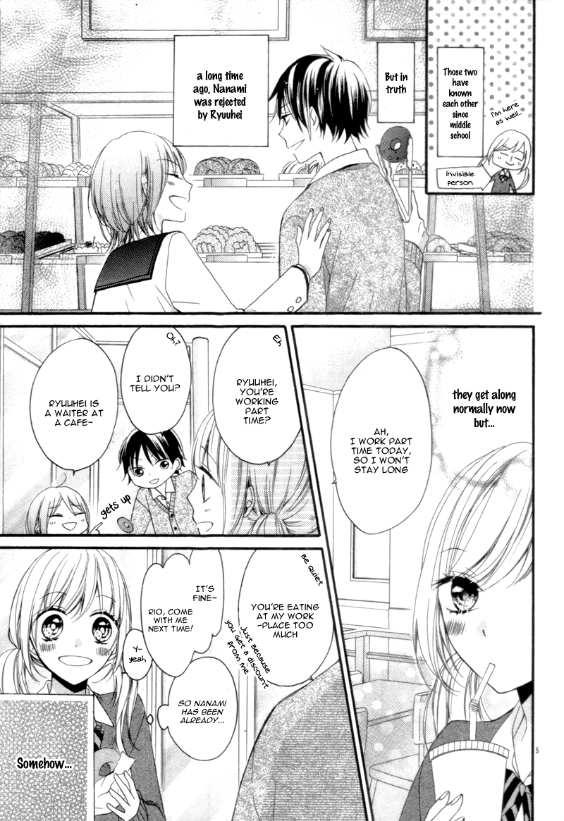 Amakute Zurui Wana no Naka Chapter 3.2 page 10 - Chapter 3.2: Himitsu no Sankaku Kataomoi