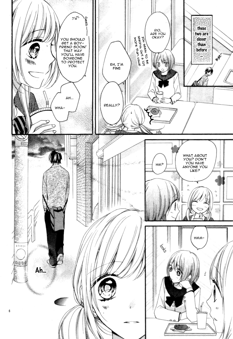 Amakute Zurui Wana no Naka Chapter 3.2 page 11 - Chapter 3.2: Himitsu no Sankaku Kataomoi