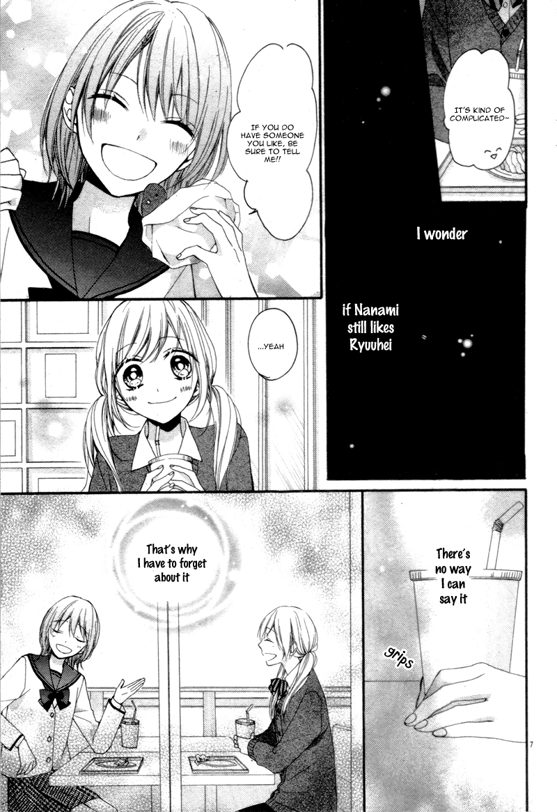 Amakute Zurui Wana no Naka Chapter 3.2 page 12 - Chapter 3.2: Himitsu no Sankaku Kataomoi
