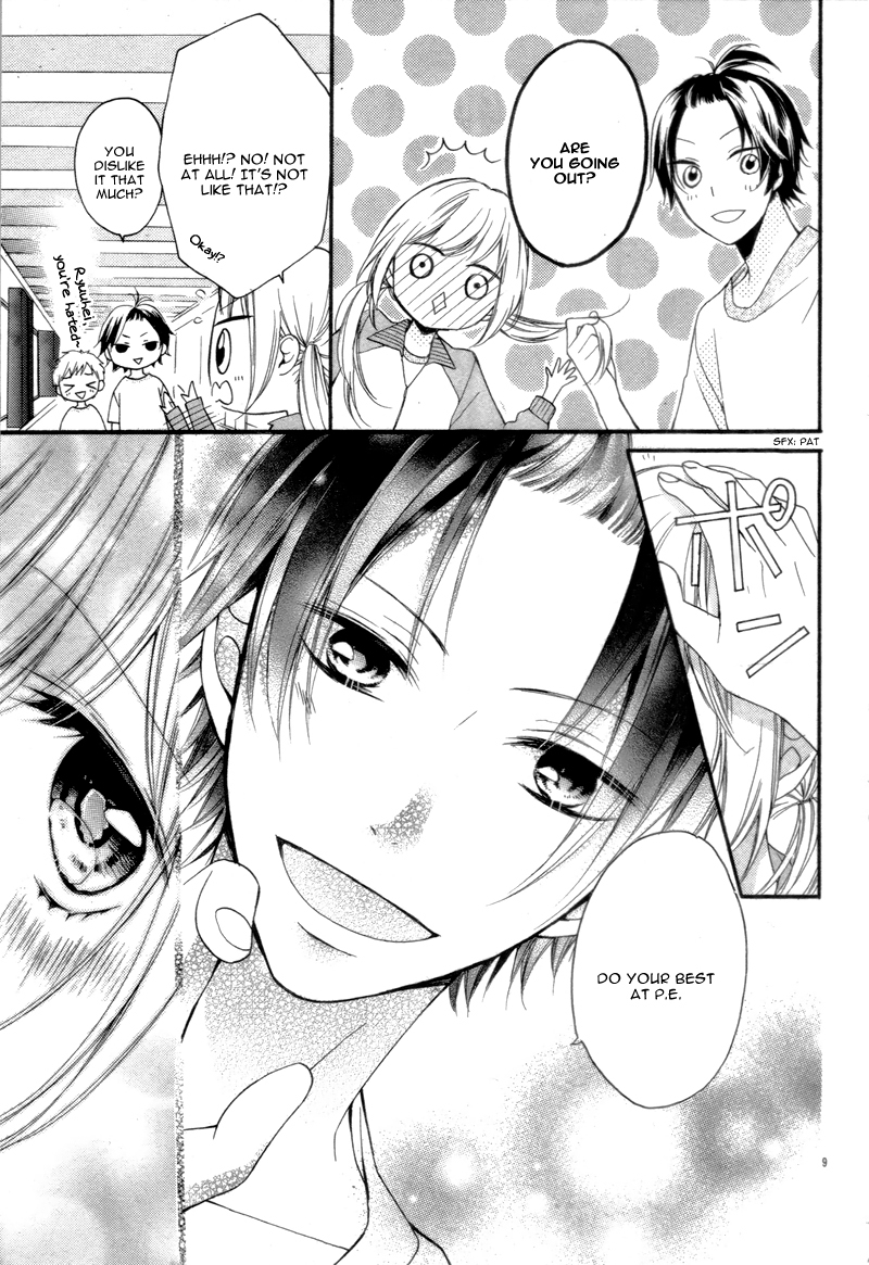 Amakute Zurui Wana no Naka Chapter 3.2 page 14 - Chapter 3.2: Himitsu no Sankaku Kataomoi