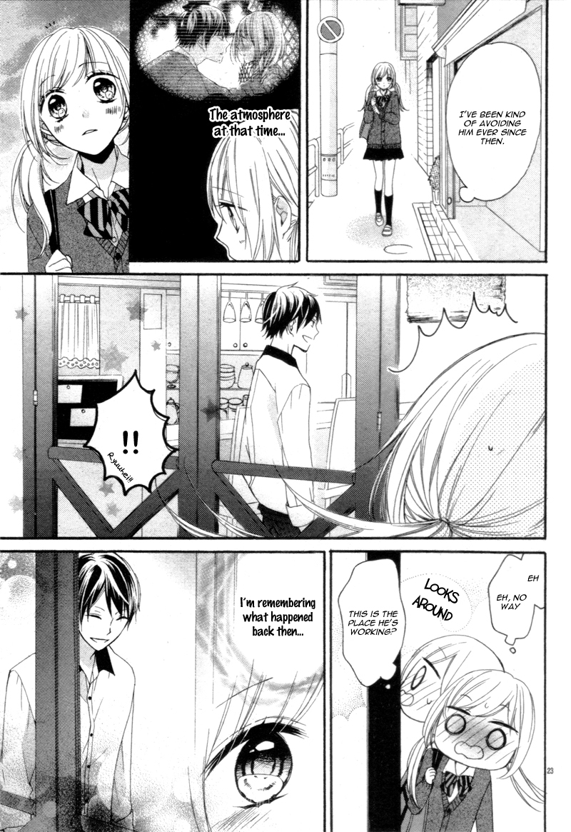 Amakute Zurui Wana no Naka Chapter 3.2 page 26 - Chapter 3.2: Himitsu no Sankaku Kataomoi