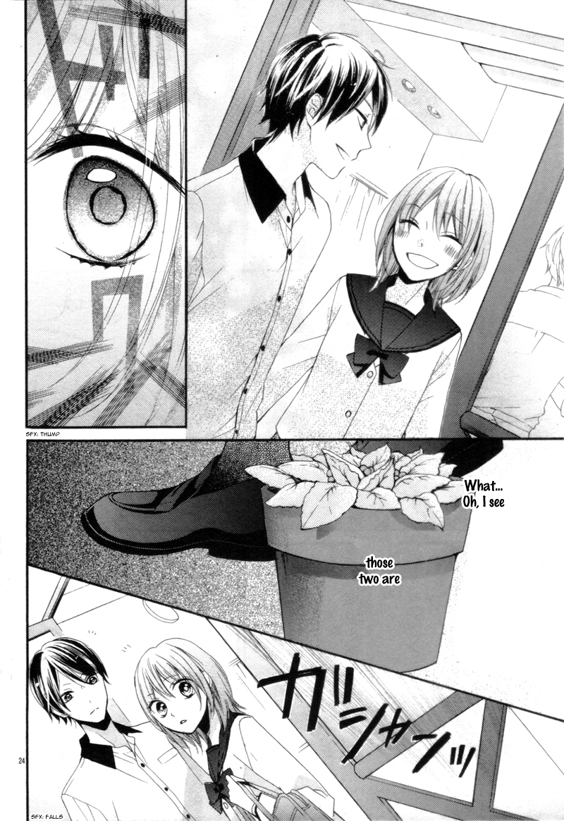 Amakute Zurui Wana no Naka Chapter 3.2 page 27 - Chapter 3.2: Himitsu no Sankaku Kataomoi