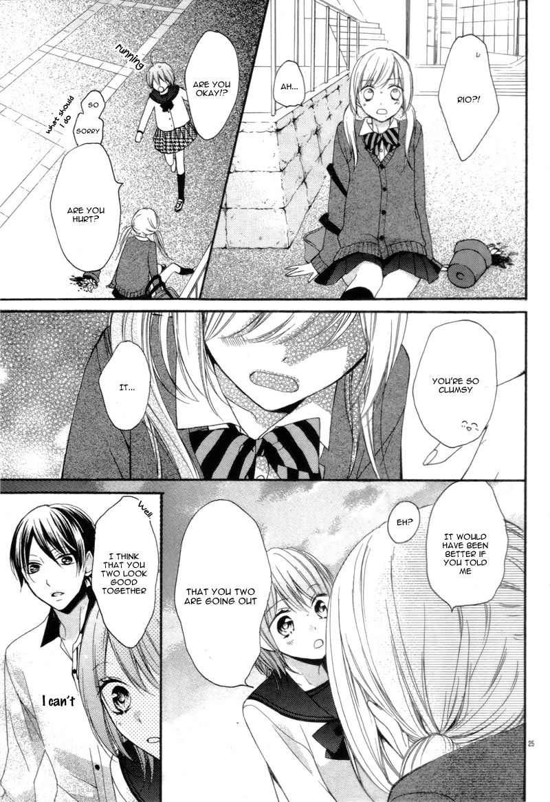 Amakute Zurui Wana no Naka Chapter 3.2 page 28 - Chapter 3.2: Himitsu no Sankaku Kataomoi
