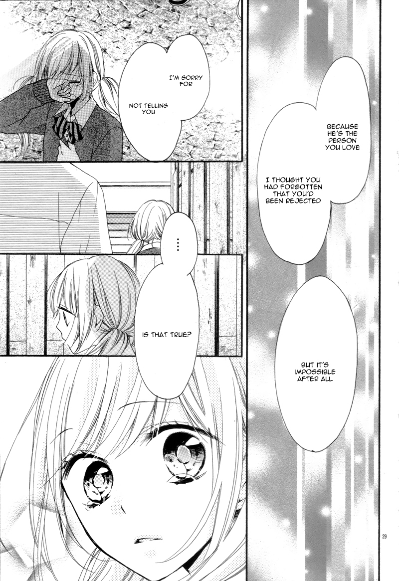 Amakute Zurui Wana no Naka Chapter 3.2 page 32 - Chapter 3.2: Himitsu no Sankaku Kataomoi