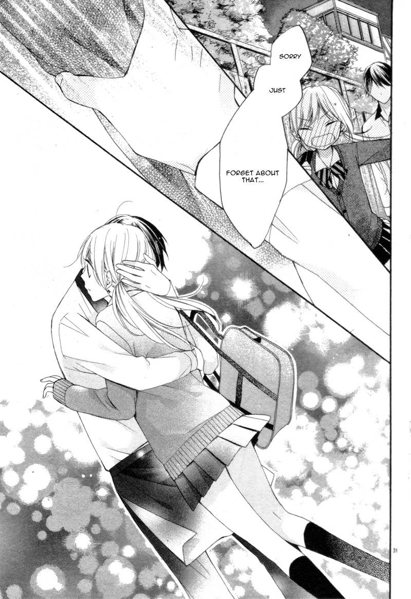 Amakute Zurui Wana no Naka Chapter 3.2 page 34 - Chapter 3.2: Himitsu no Sankaku Kataomoi