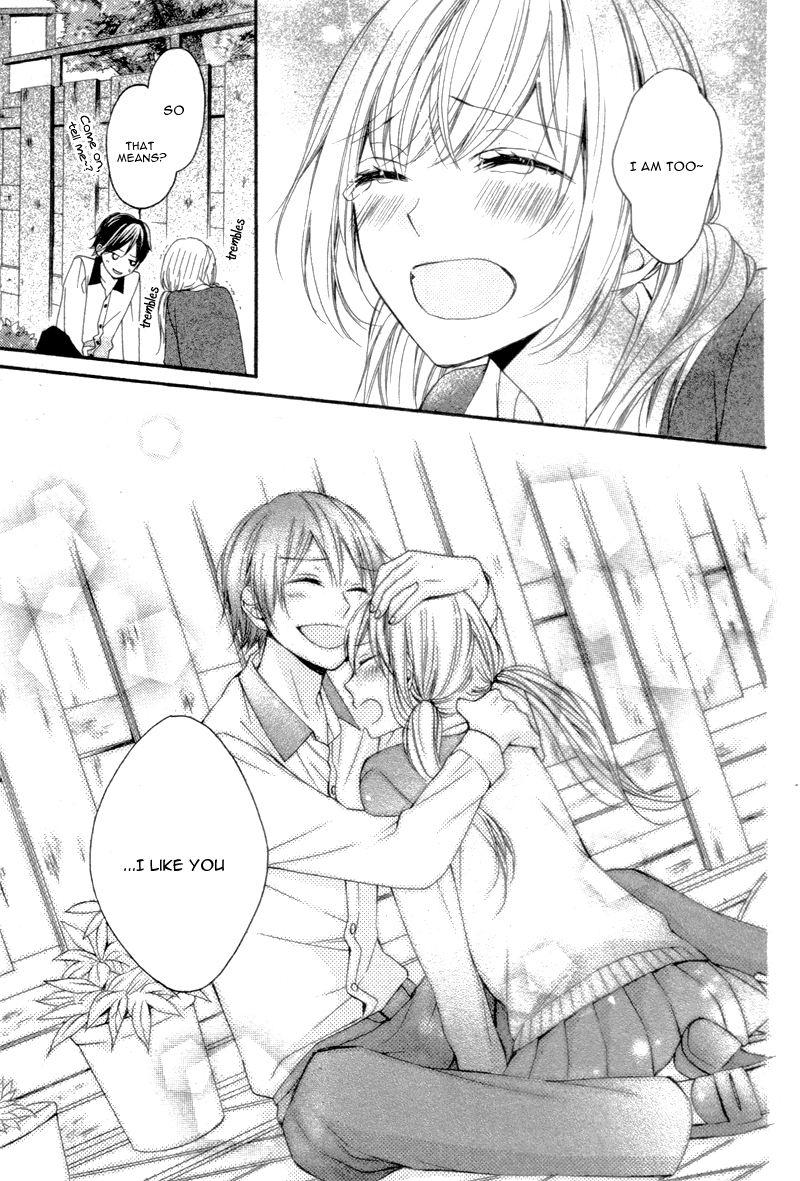 Amakute Zurui Wana no Naka Chapter 3.2 page 38 - Chapter 3.2: Himitsu no Sankaku Kataomoi