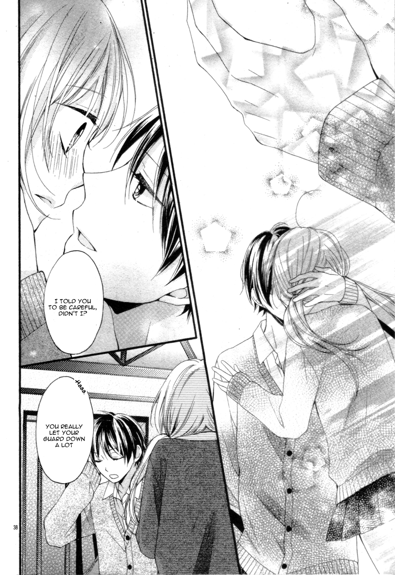 Amakute Zurui Wana no Naka Chapter 3.2 page 41 - Chapter 3.2: Himitsu no Sankaku Kataomoi