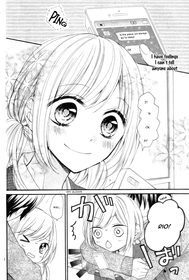 Amakute Zurui Wana no Naka Chapter 3.2 page 7 - Chapter 3.2: Himitsu no Sankaku Kataomoi
