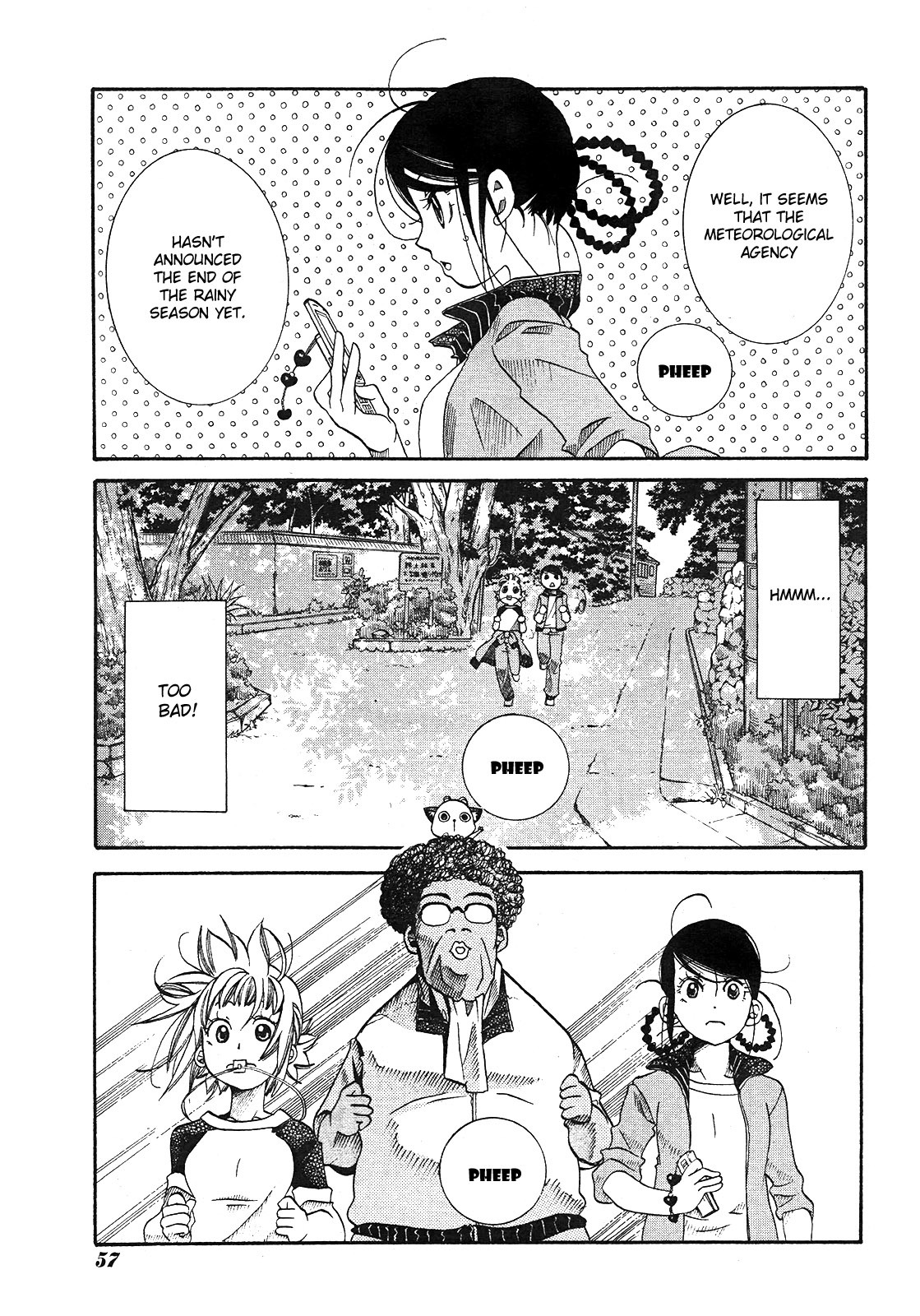 Amanchu Chapter 16 page 3 - Chapter 16: Abandoned Cat