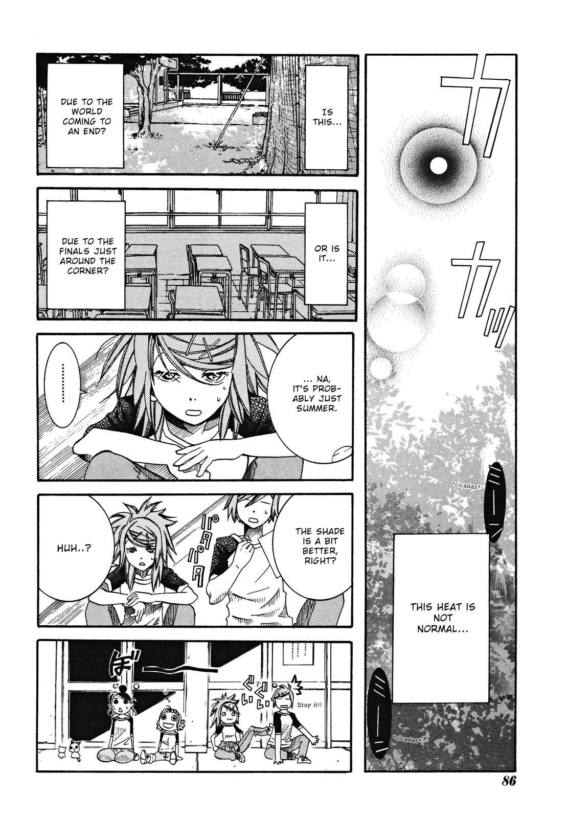 Amanchu Chapter 19 page 9 - Chapter 19: Daruma