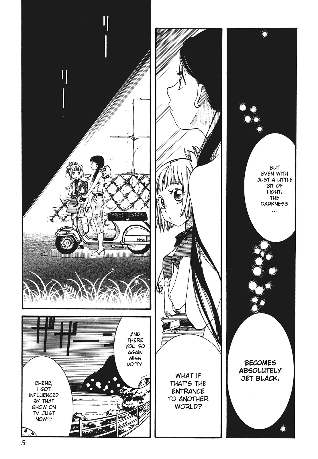 Amanchu Chapter 25 page 11 - Chapter 25: Pitch Black World
