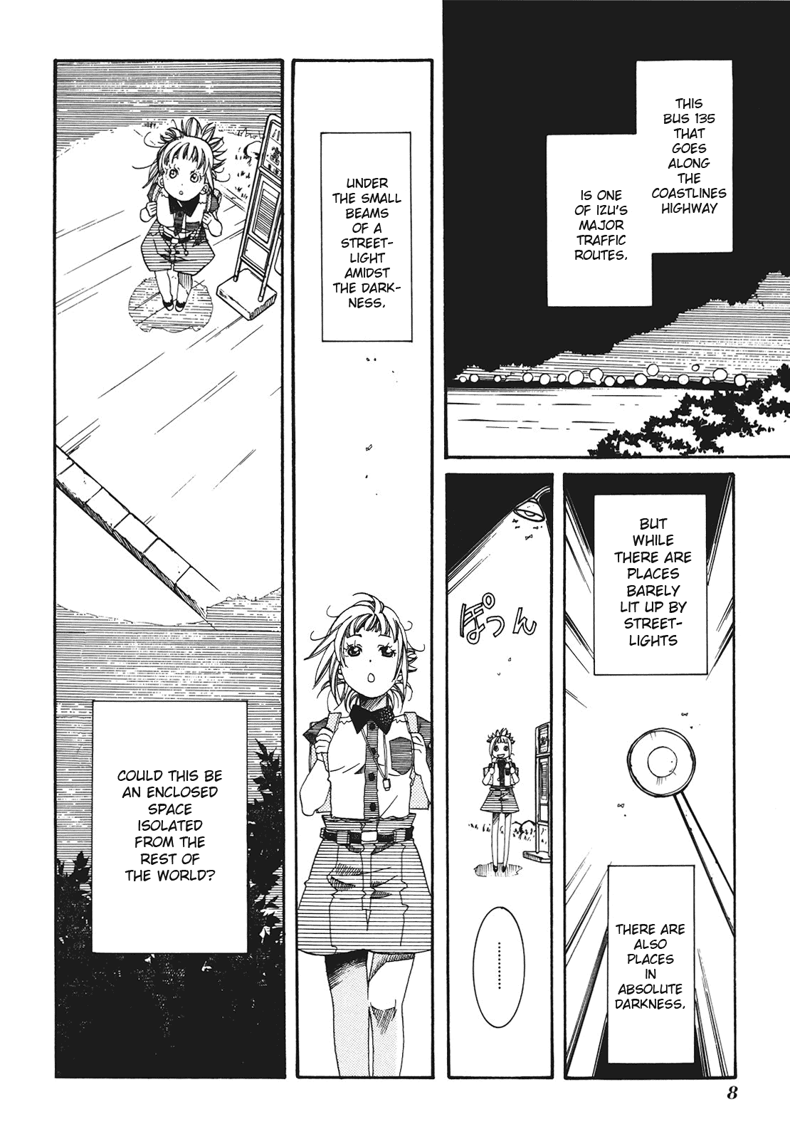 Amanchu Chapter 25 page 14 - Chapter 25: Pitch Black World