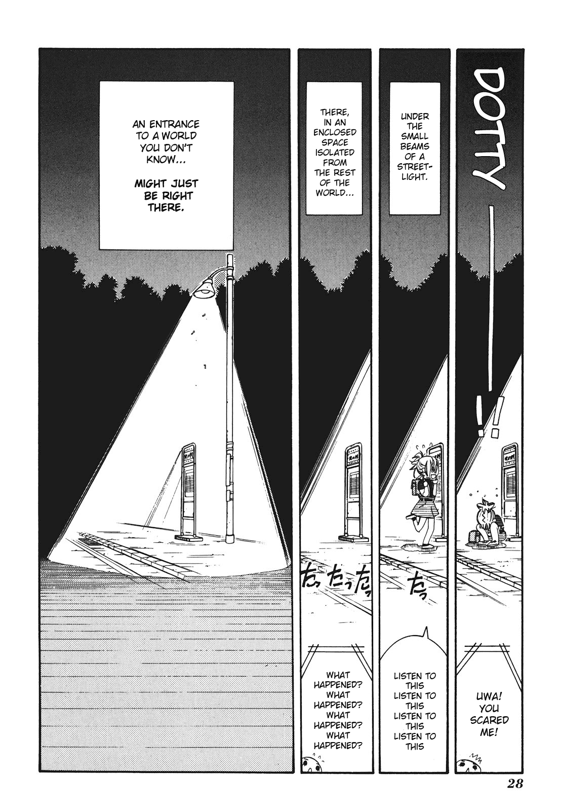 Amanchu Chapter 25 page 34 - Chapter 25: Pitch Black World