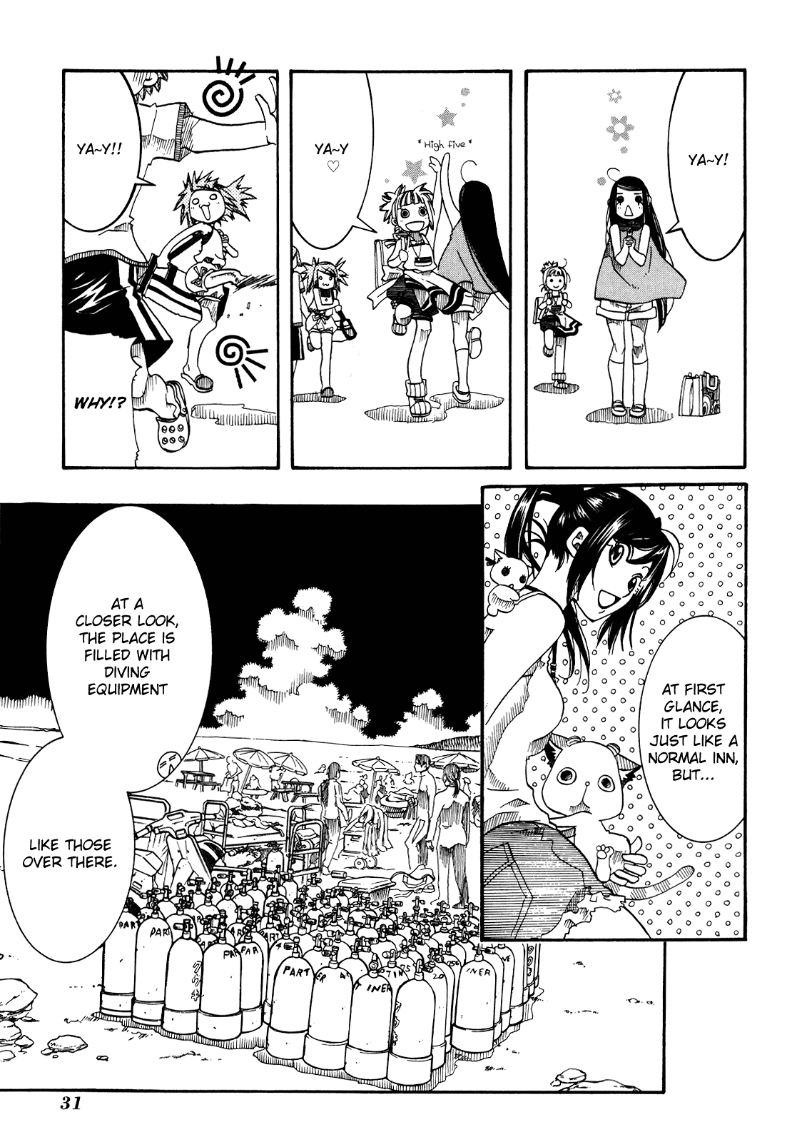 Amanchu Chapter 26 page 3 - Chapter 26: Initial G