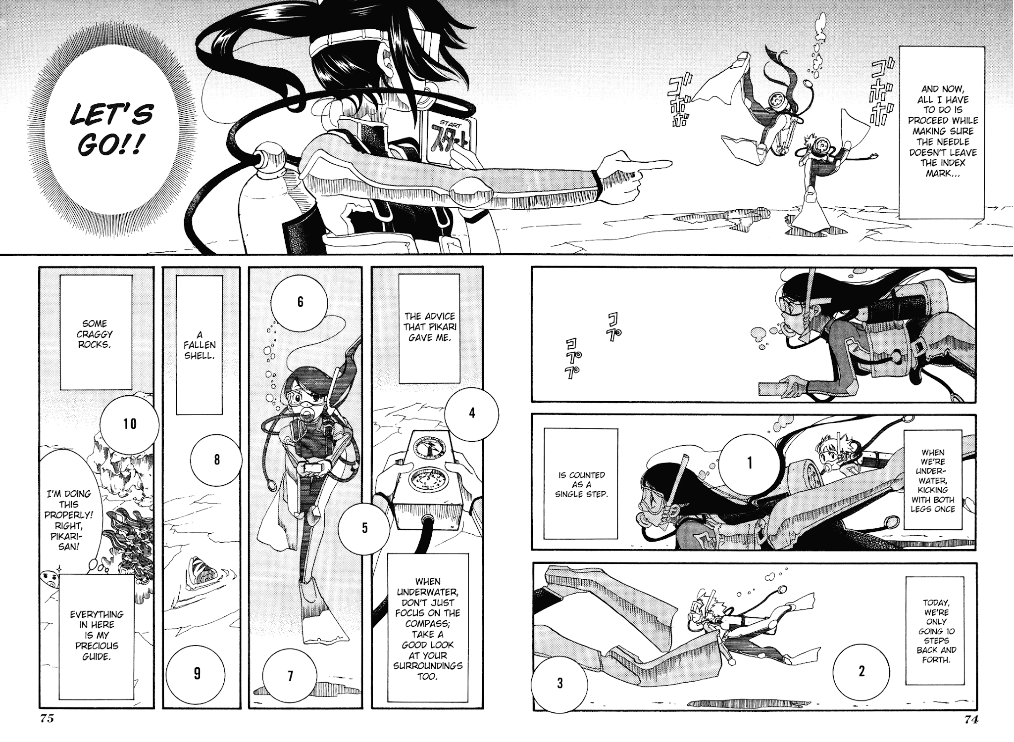 Amanchu Chapter 27 page 18 - Chapter 27: Navigation
