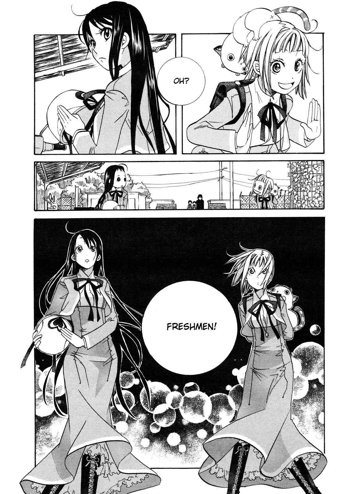 Amanchu Chapter 3 page 3 - Chapter 3: School Life