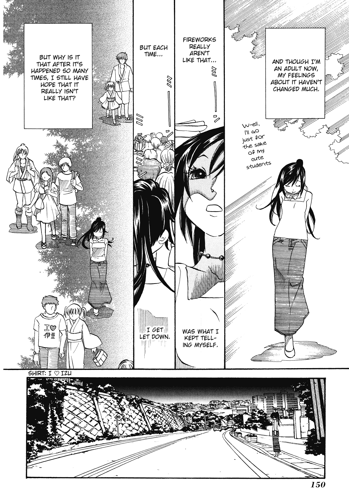 Amanchu Chapter 30 page 6 - Chapter 30: Field of Fireworks