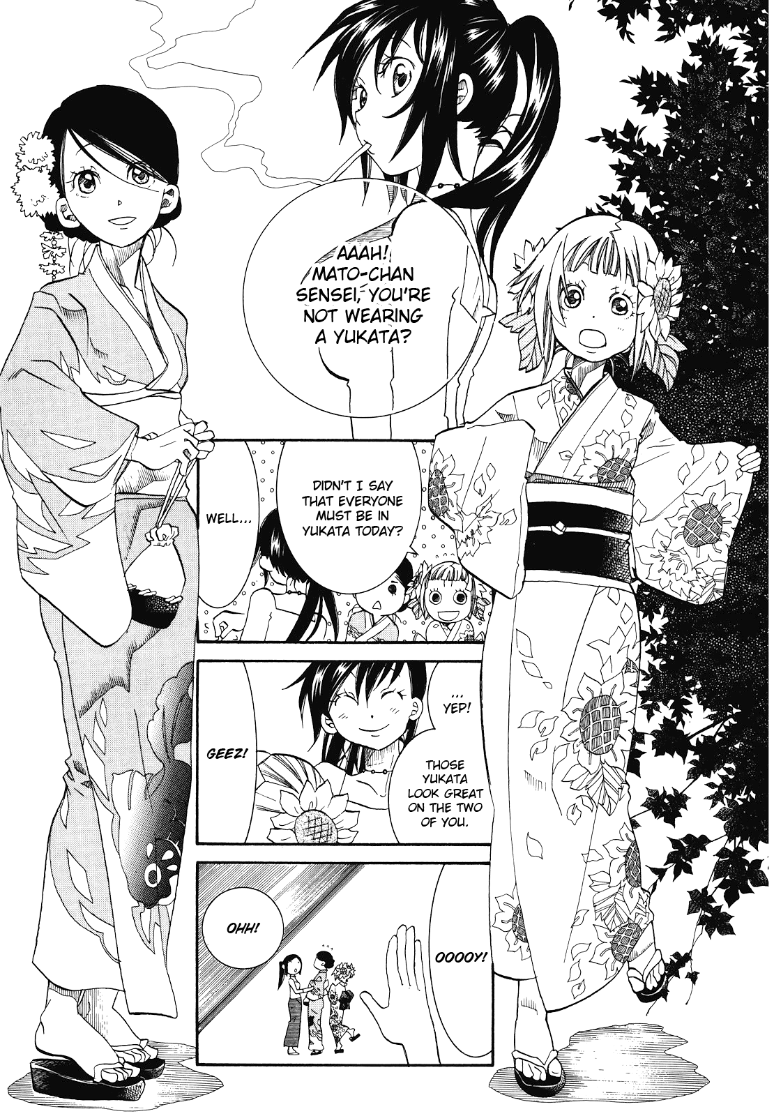 Amanchu Chapter 30 page 7 - Chapter 30: Field of Fireworks