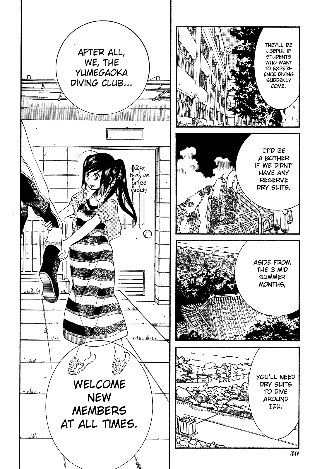 Amanchu Chapter 31 page 32 - Chapter 31: 2nd Team