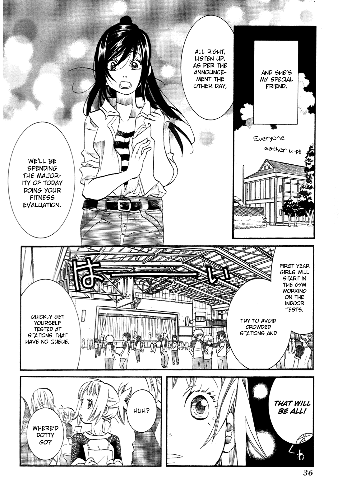 Amanchu Chapter 32 page 4 - Chapter 32: Fitness Evaluation