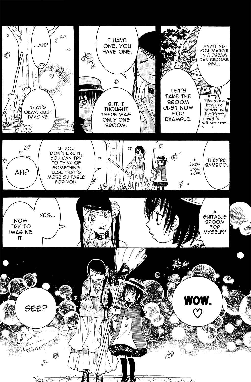 Amanchu Chapter 38 page 12 - Chapter 38: Sleeping Cafe