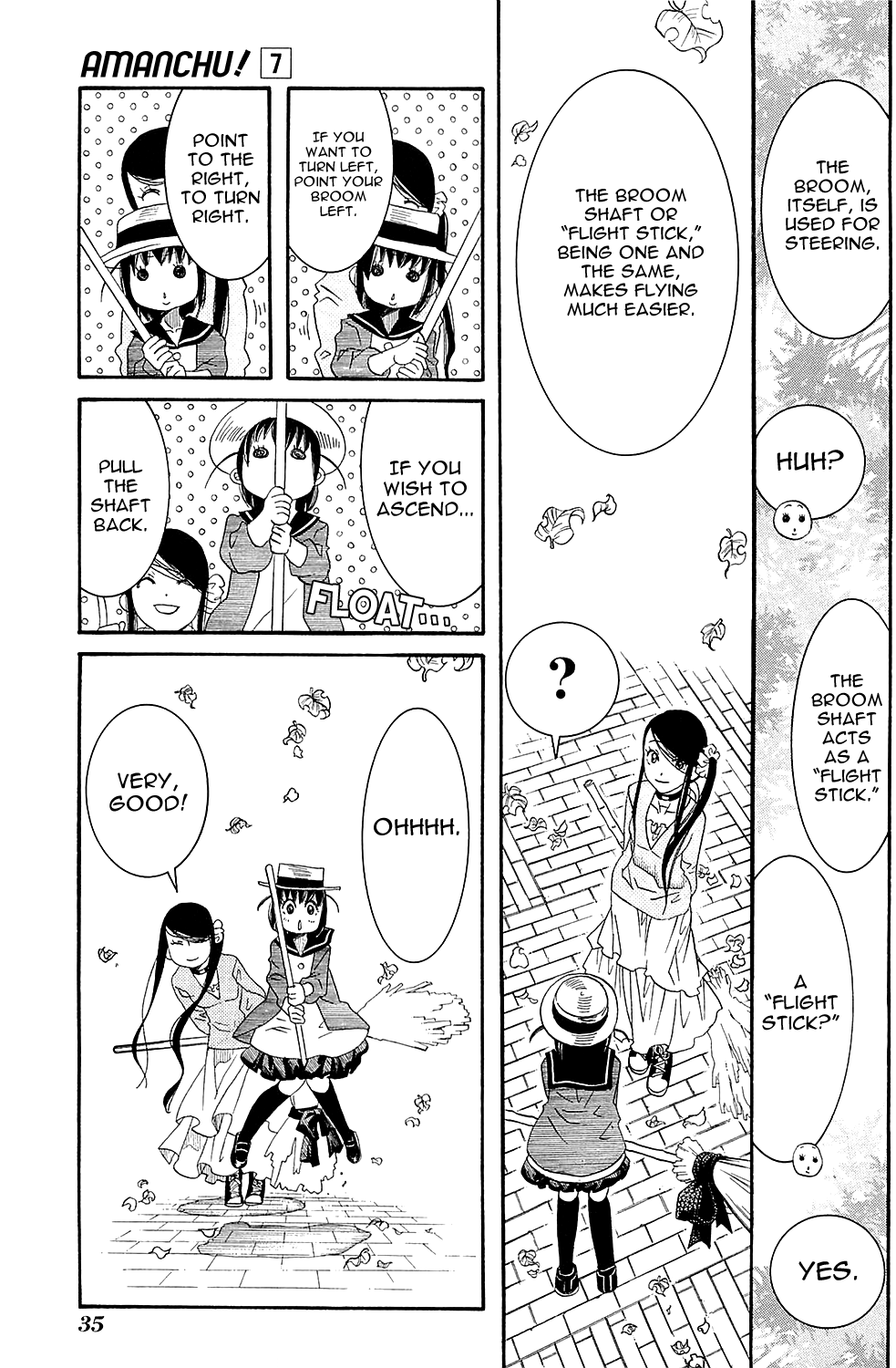 Amanchu Chapter 38 page 13 - Chapter 38: Sleeping Cafe