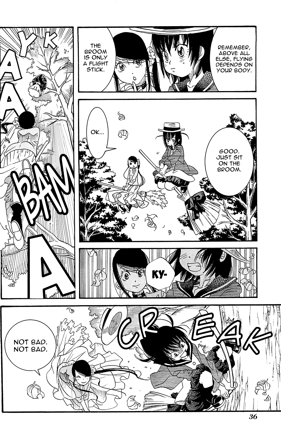 Amanchu Chapter 38 page 14 - Chapter 38: Sleeping Cafe
