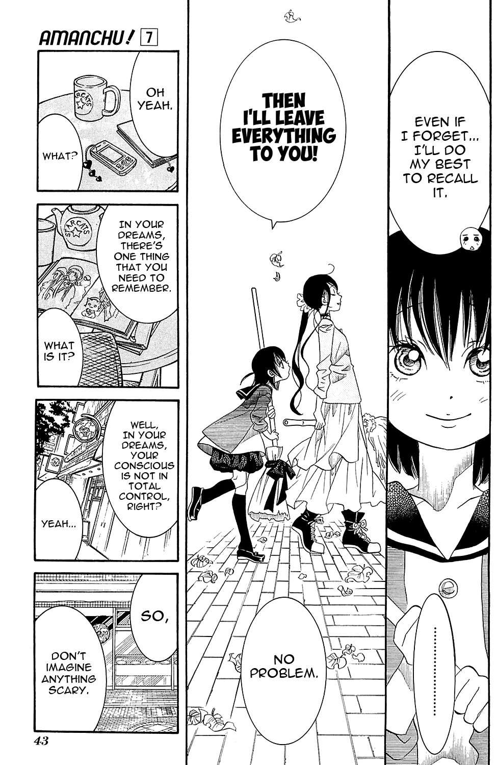 Amanchu Chapter 38 page 20 - Chapter 38: Sleeping Cafe