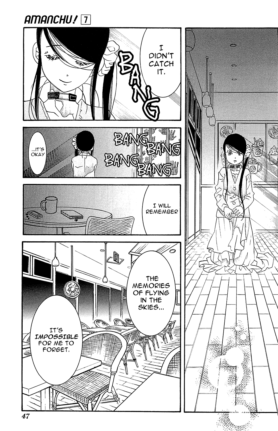 Amanchu Chapter 38 page 24 - Chapter 38: Sleeping Cafe