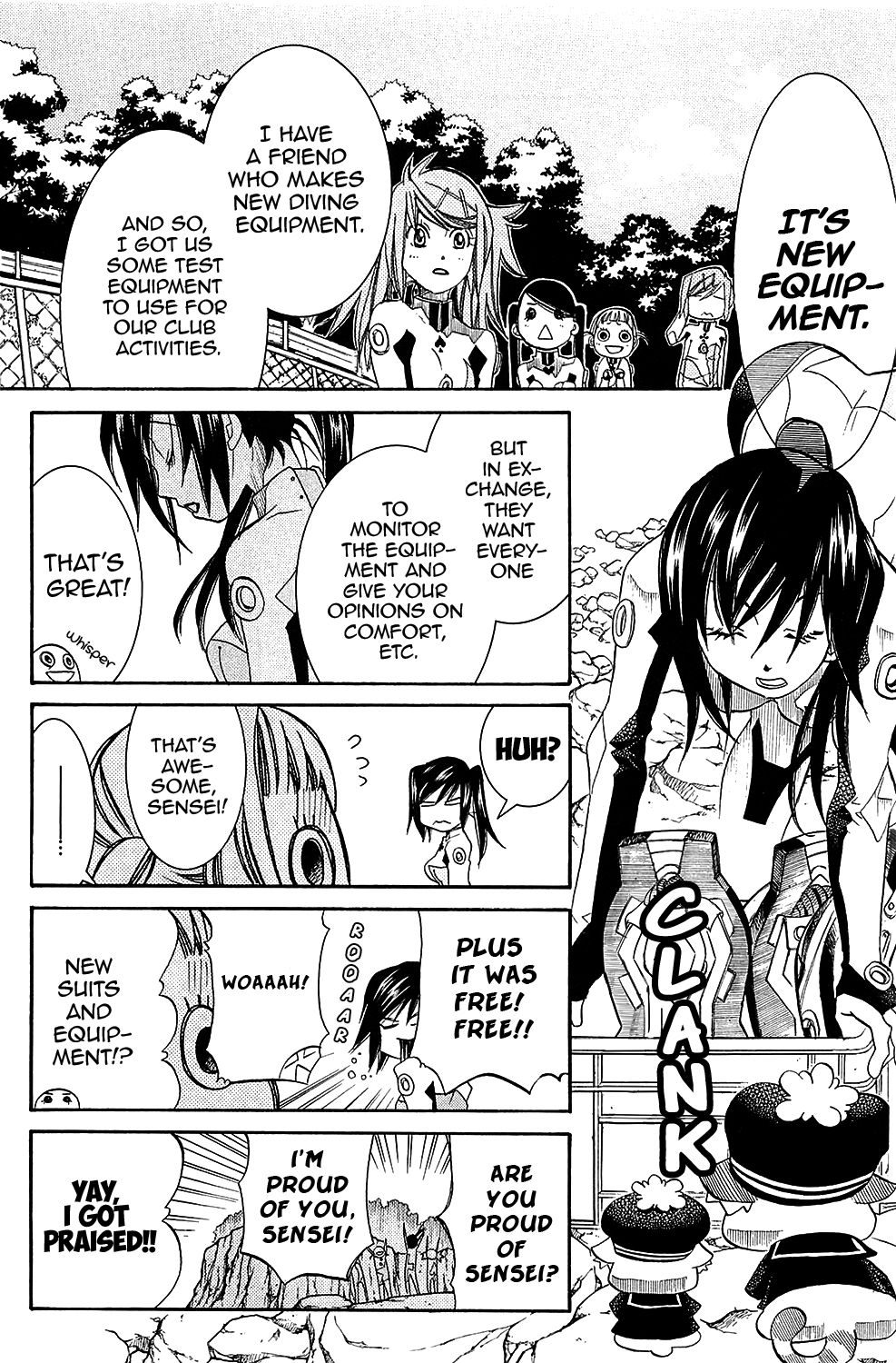 Amanchu Chapter 39 page 10 - Chapter 39: My Drysuit