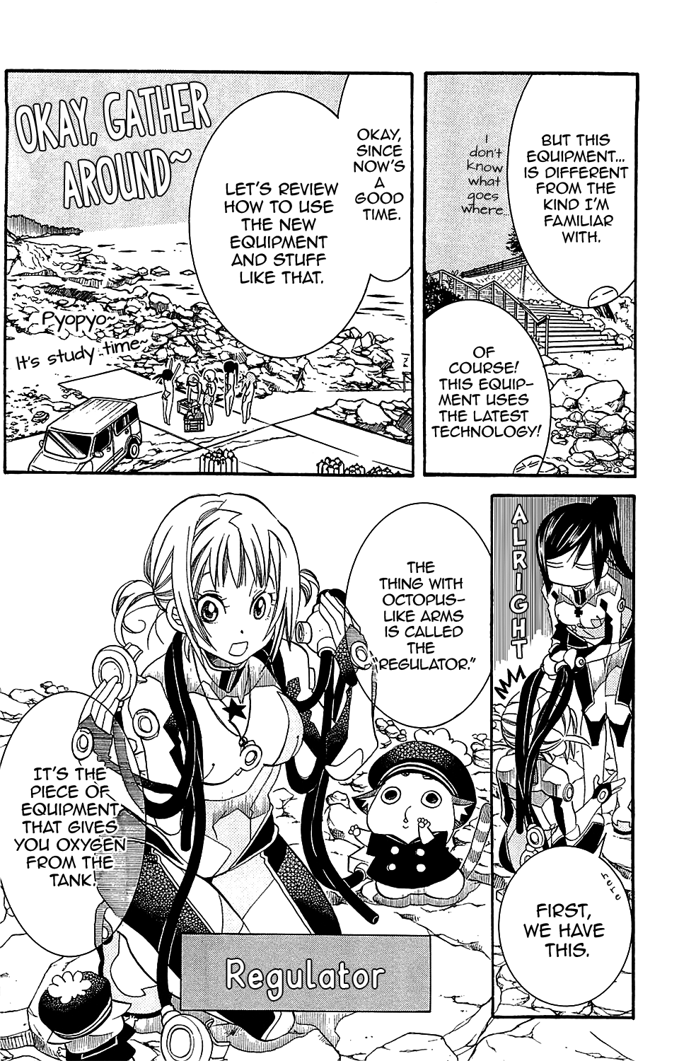 Amanchu Chapter 39 page 11 - Chapter 39: My Drysuit