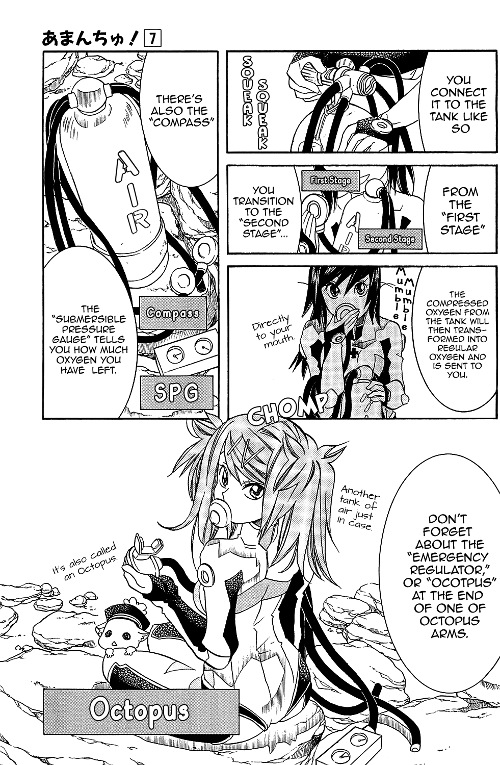 Amanchu Chapter 39 page 12 - Chapter 39: My Drysuit