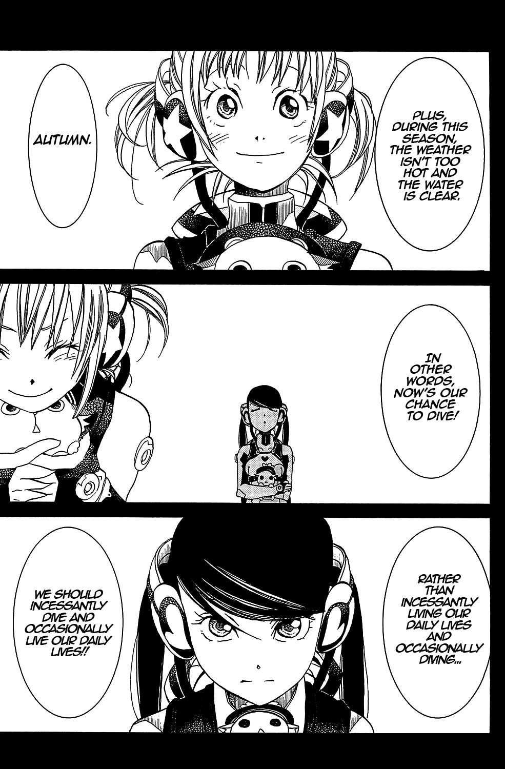 Amanchu Chapter 39 page 24 - Chapter 39: My Drysuit