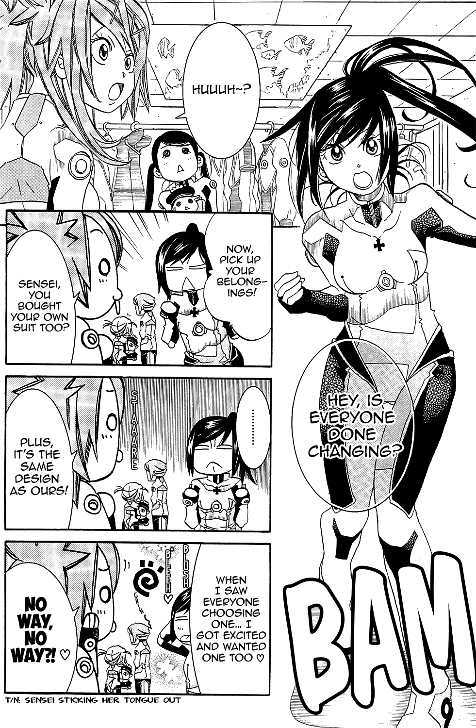 Amanchu Chapter 39 page 5 - Chapter 39: My Drysuit