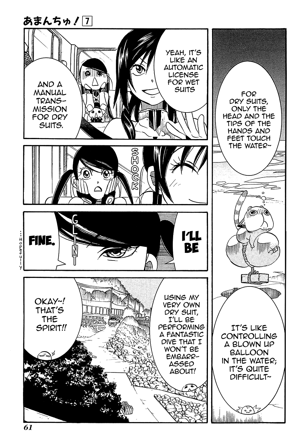 Amanchu Chapter 39 page 8 - Chapter 39: My Drysuit